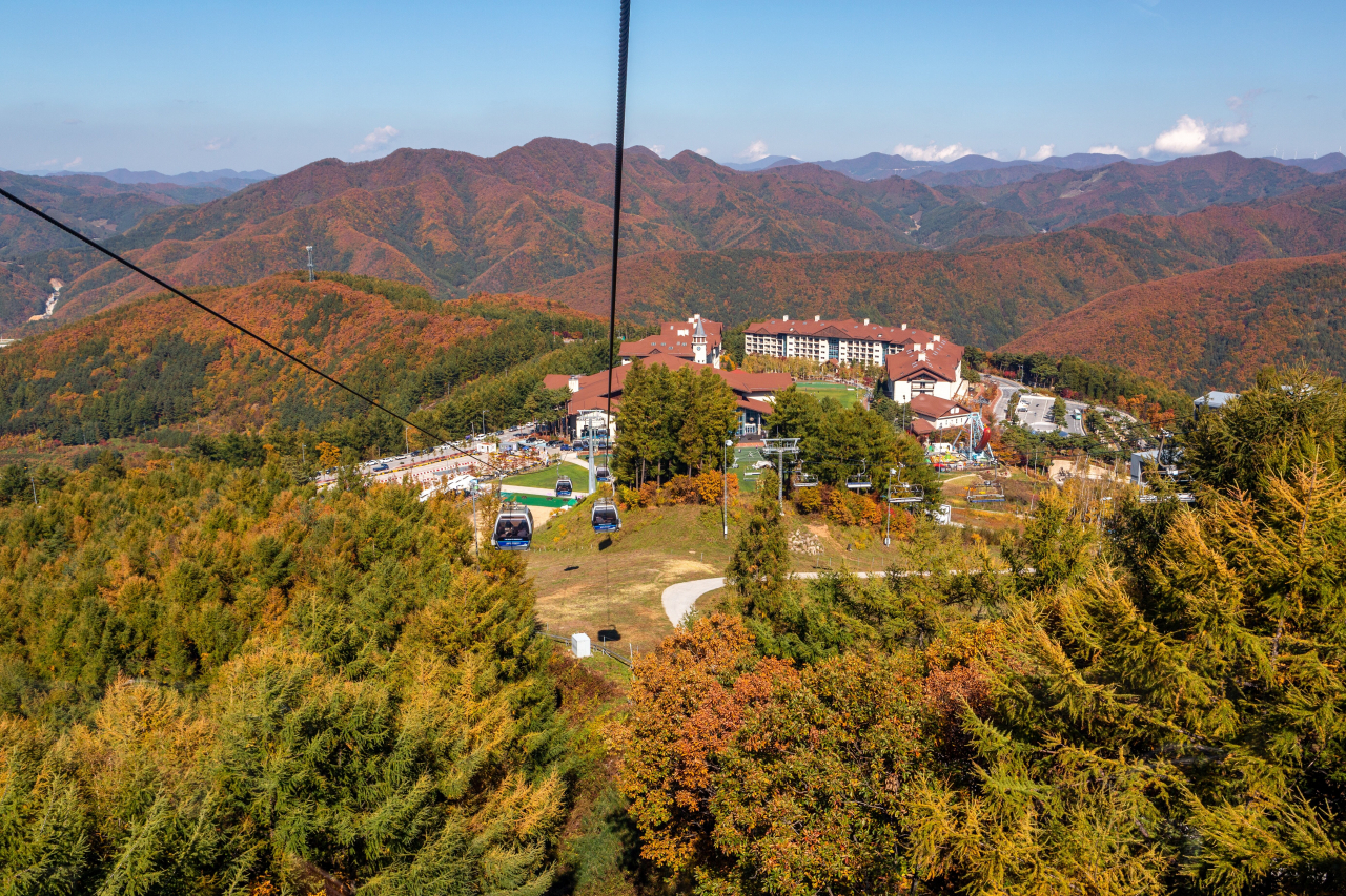 하이원 운탄고도 케이블카