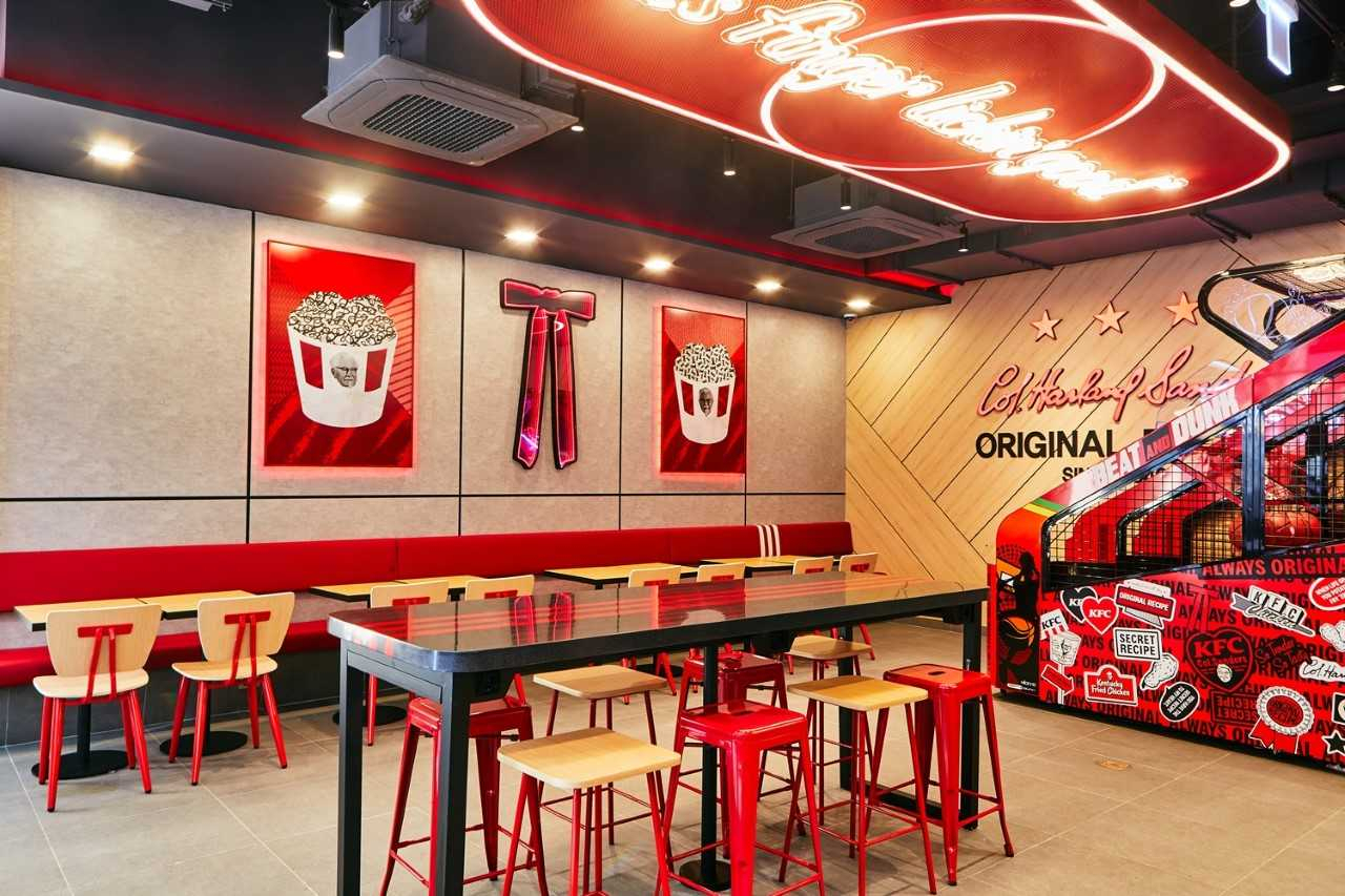 KFC, 24시간 운영 ‘건대입구역점’ 개점…매장에서 농구게임도 - 헤럴드경제 KFC, 24시간 운영 ‘건대입구역점’ 개점…매장에서 농구게임도