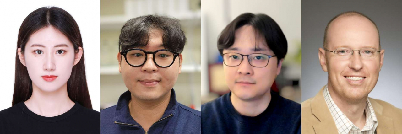 (왼쪽부터) 김나영 연구원 최명수 연구원 서성은 교수 데이비드 체노웨스 교수.