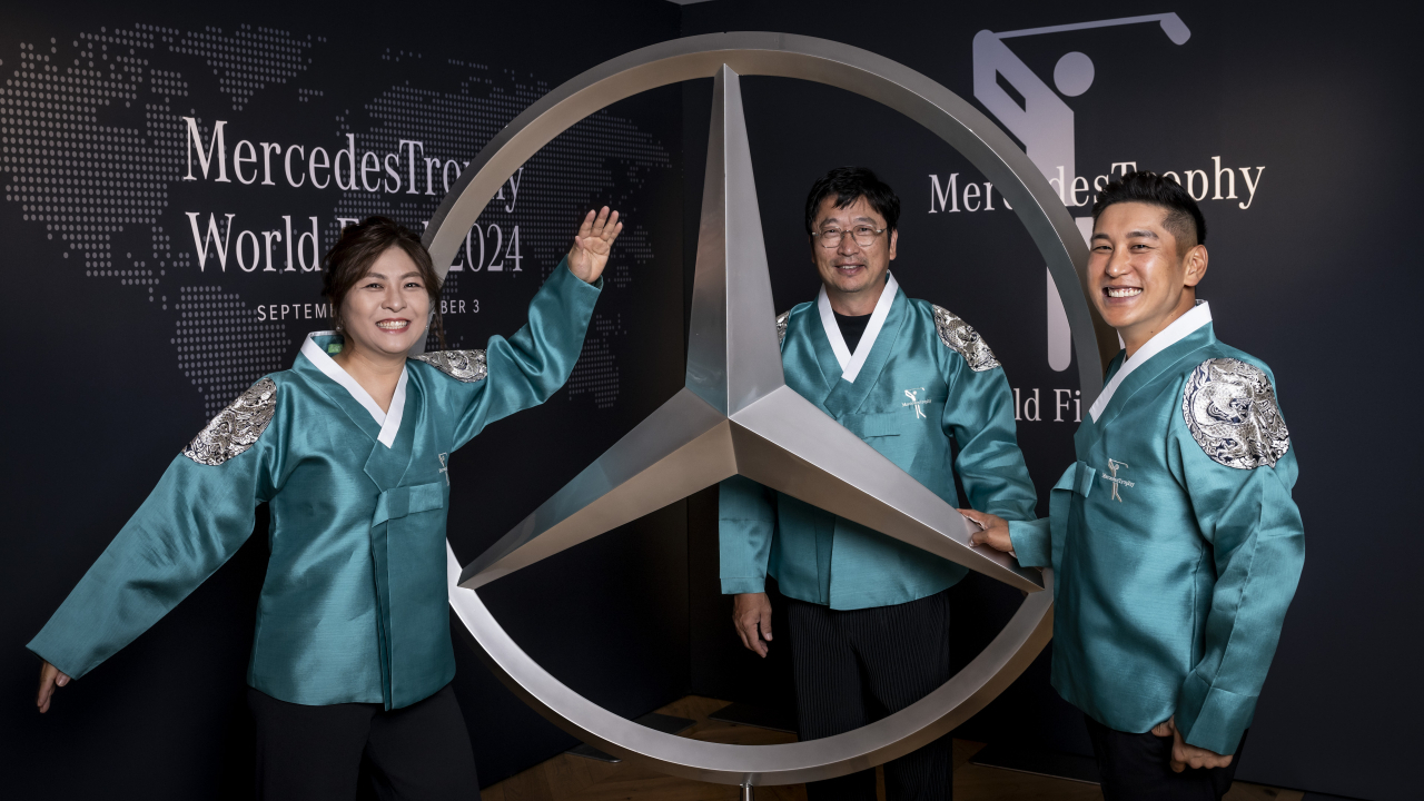메르세데스 트로피 2024 월드 파이널 한국 대표팀 [메르세데스-벤츠 코리아 제공]