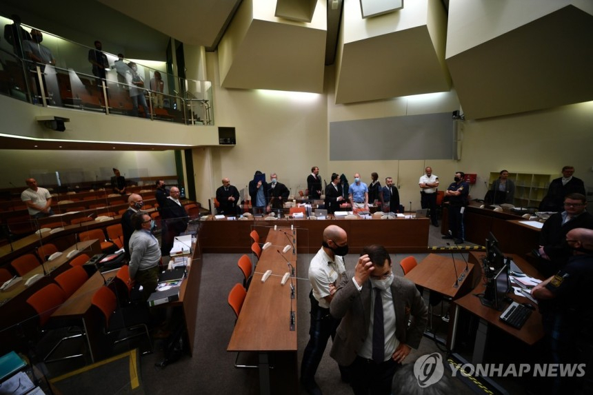 독일 법정 자료사진. 사건과 무관. [EPA=연합]