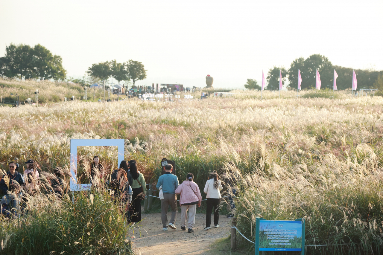 서울시는 오는 19&sim;25일 마포구 월드컵공원 하늘공원 억새밭에서 제23회 서울억새축제를 연다.[서울시 제공]