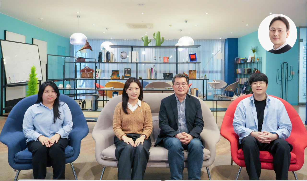 이번 연구를 수행한 UNIST 연구진. 박다진(왼쪽부터), 이정혜 연구원, 최원영 교수, 이수찬 연구원, 오현철 교수.[UNIST 제공]