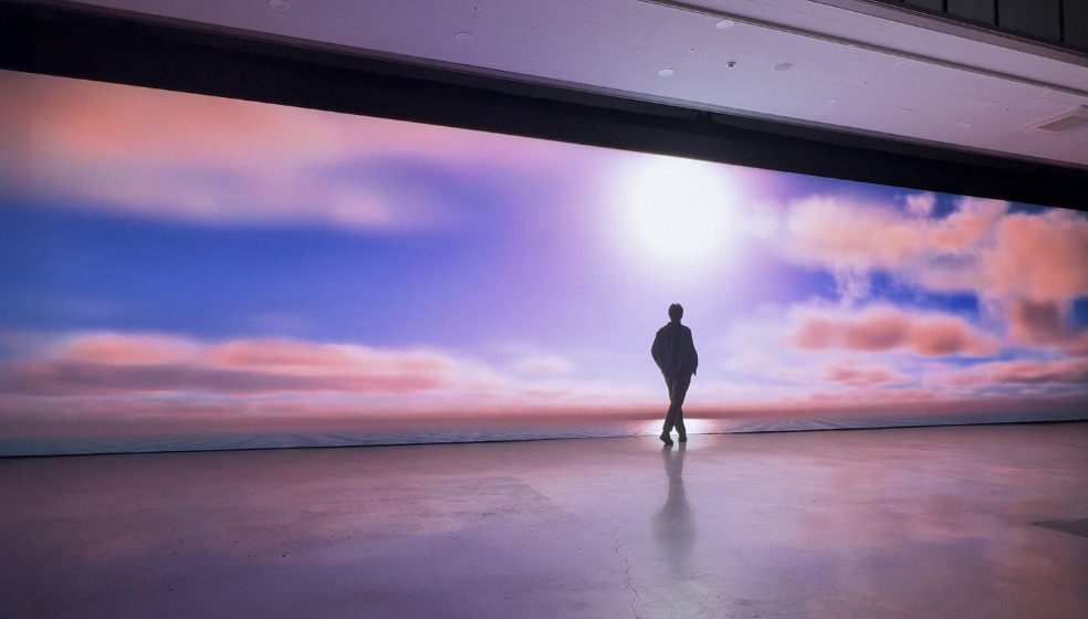이진준, Wandering Sun Series, 2024. 현재 국립현대미술관 청주관 전시 ‘옥상 프로젝트 2024, 여기!’에서 마주할 수 있다.