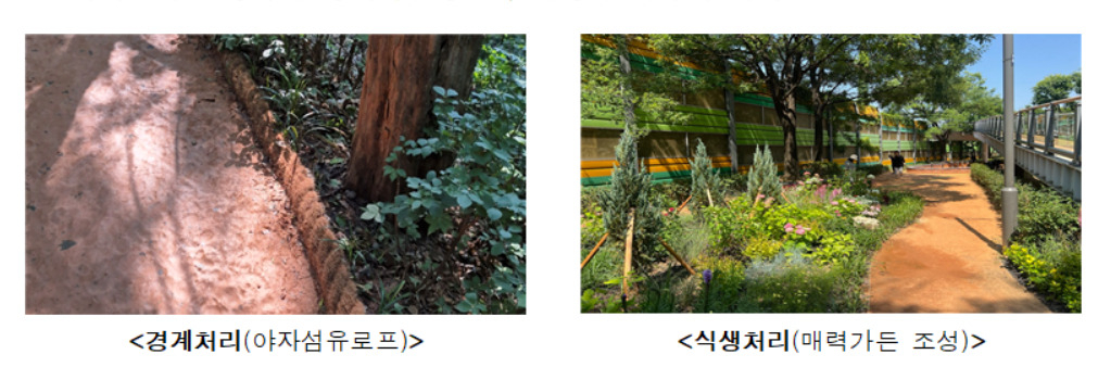 서울시는 맨발산책로 조성 및 관리 가이드라인을 마련했다. 사진은 가이드라인 안내 사항.[서울시 제공]