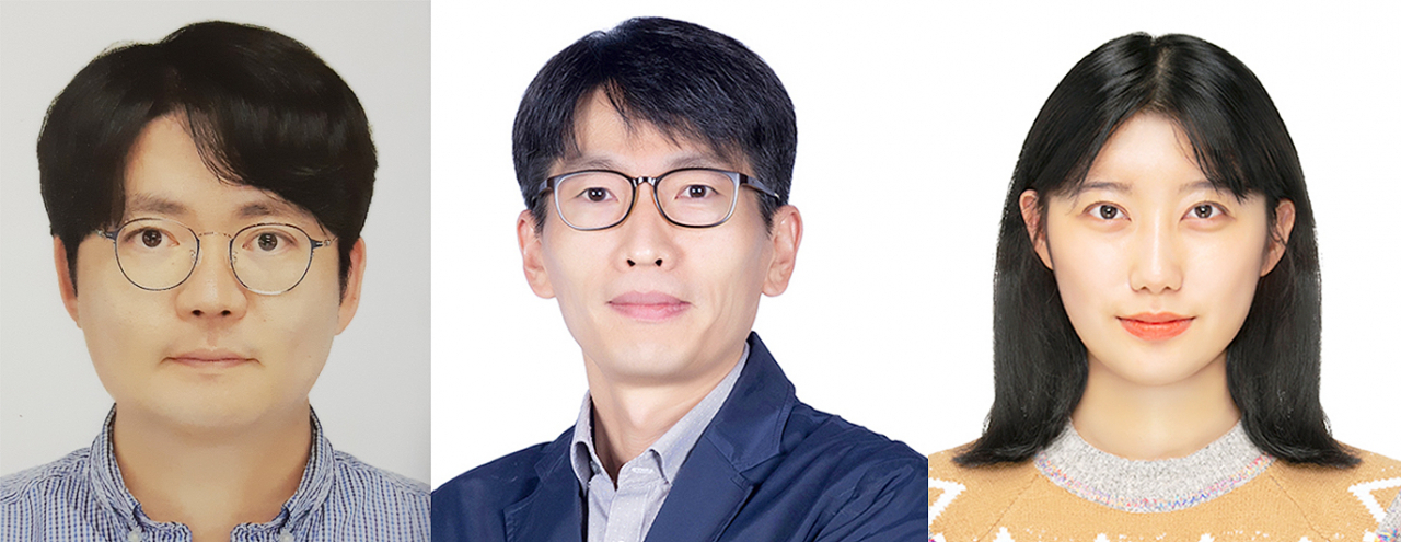 이번 연구를 수행한 연구진. 주종훈(왼쪽부터) GIST 교수, 홍성국 한국에너지기술연구원 박사, 최수민 GIST 박사과정 학생.[GIST 제공]