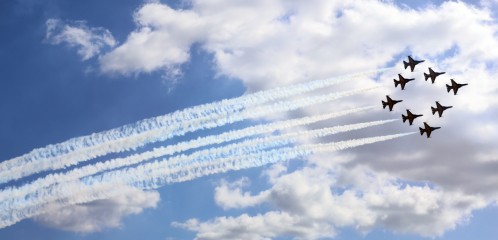 [Photo News] Sacheon Airshow paints autumn sky