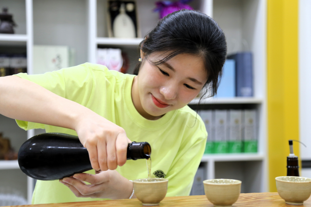 한산소곡주