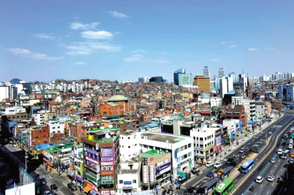 서울 서대문구 북아현2·3구역 전경 [서대문구 제공]