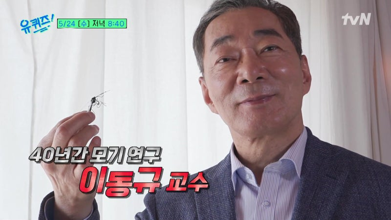40년 넘게 모기를 연구해온 이동규 고신대 보건환경학부 석좌교수 [tvN]