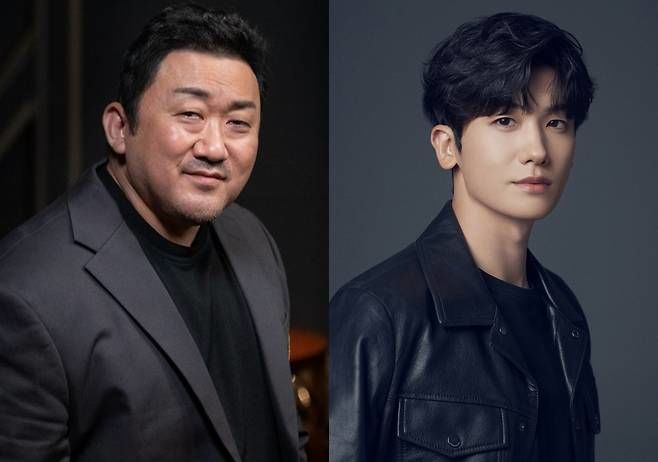 마동석(왼쪽부터), 박형석 배우. [각 소속사 제공]