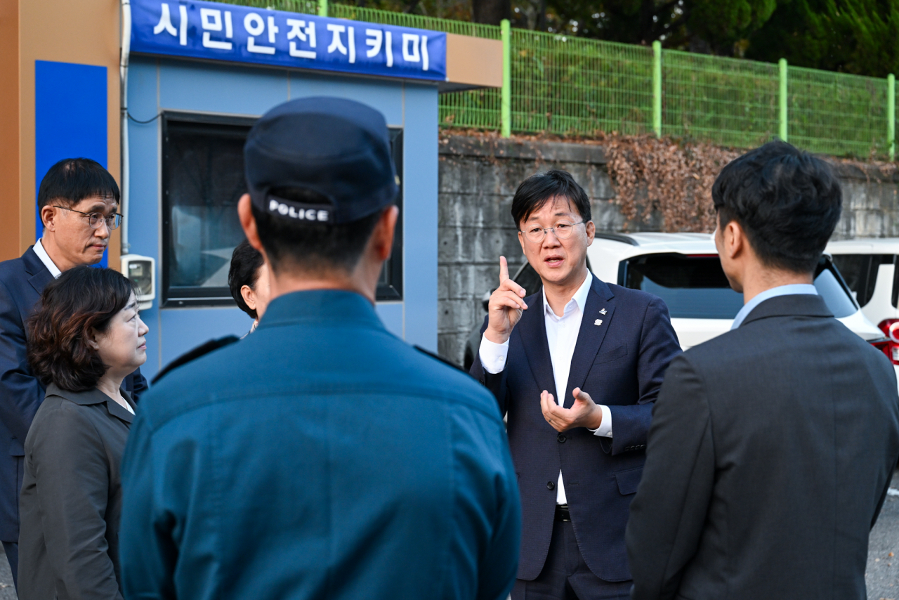 조두순을 감시하라…이민근 안산시장 합동순찰