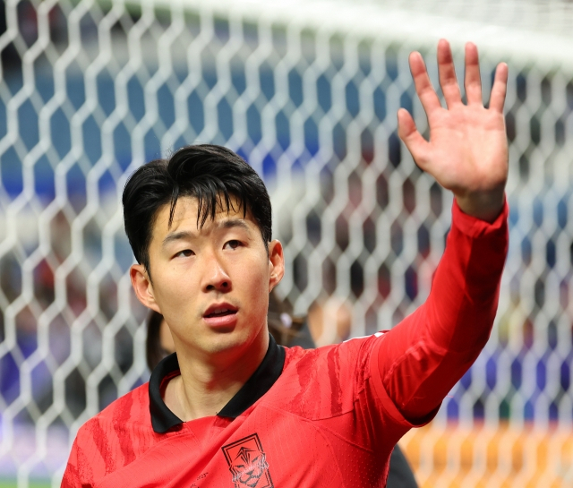 국가대표팀 축구선수 손흥민. [연합]