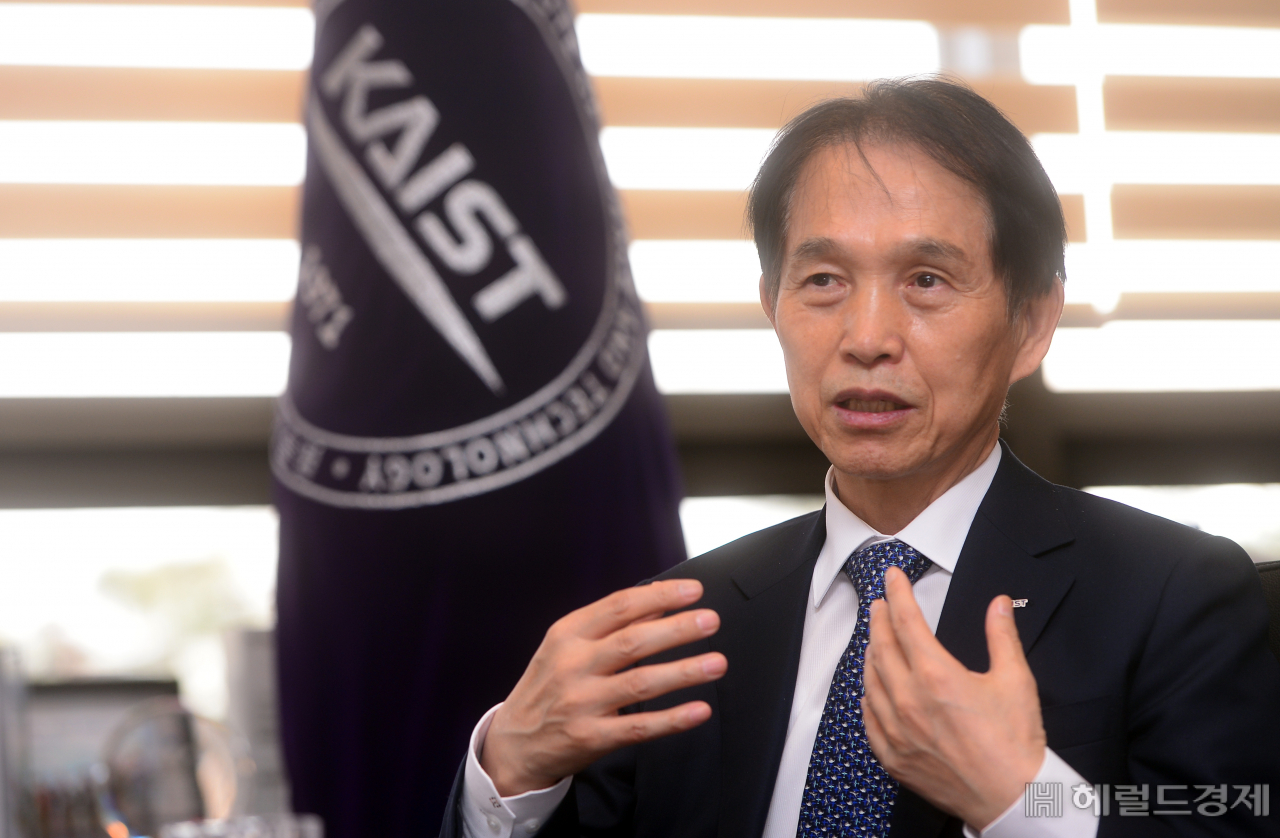 이광형 KAIST 총장.[이상섭 기자]