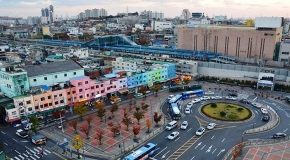 동인천역 일대 전경