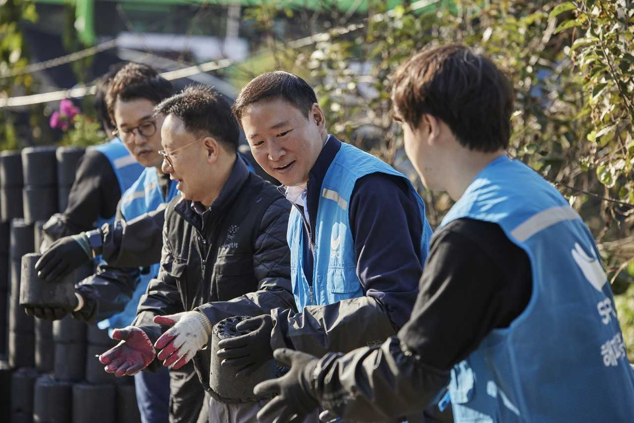 SPC, 에너지 취약계층에 연탄 3만장 기부