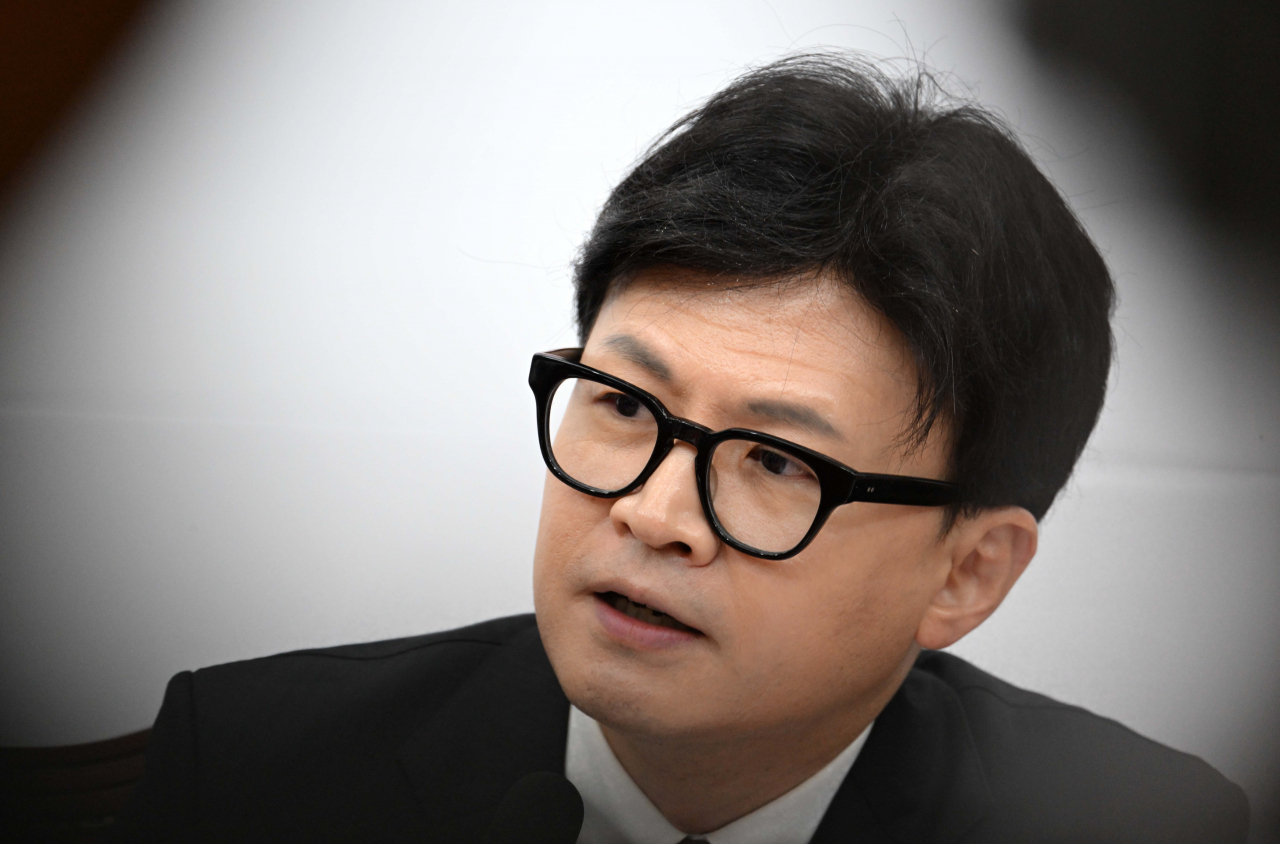 한동훈 국민의힘 대표가 7일 오전 서울 여의도 국회에서 열린 최고위원회의에 참석해 모두발언하고 있다. 이상섭 기자