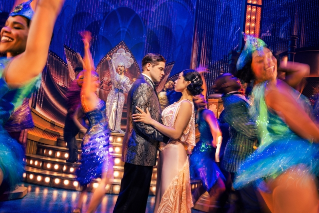 "The Great Gatsby" on Broadway features Jeremy Jordan as Jay Gatsby and Eva Noblezada as Daisy Buchanan. (OD Company)
