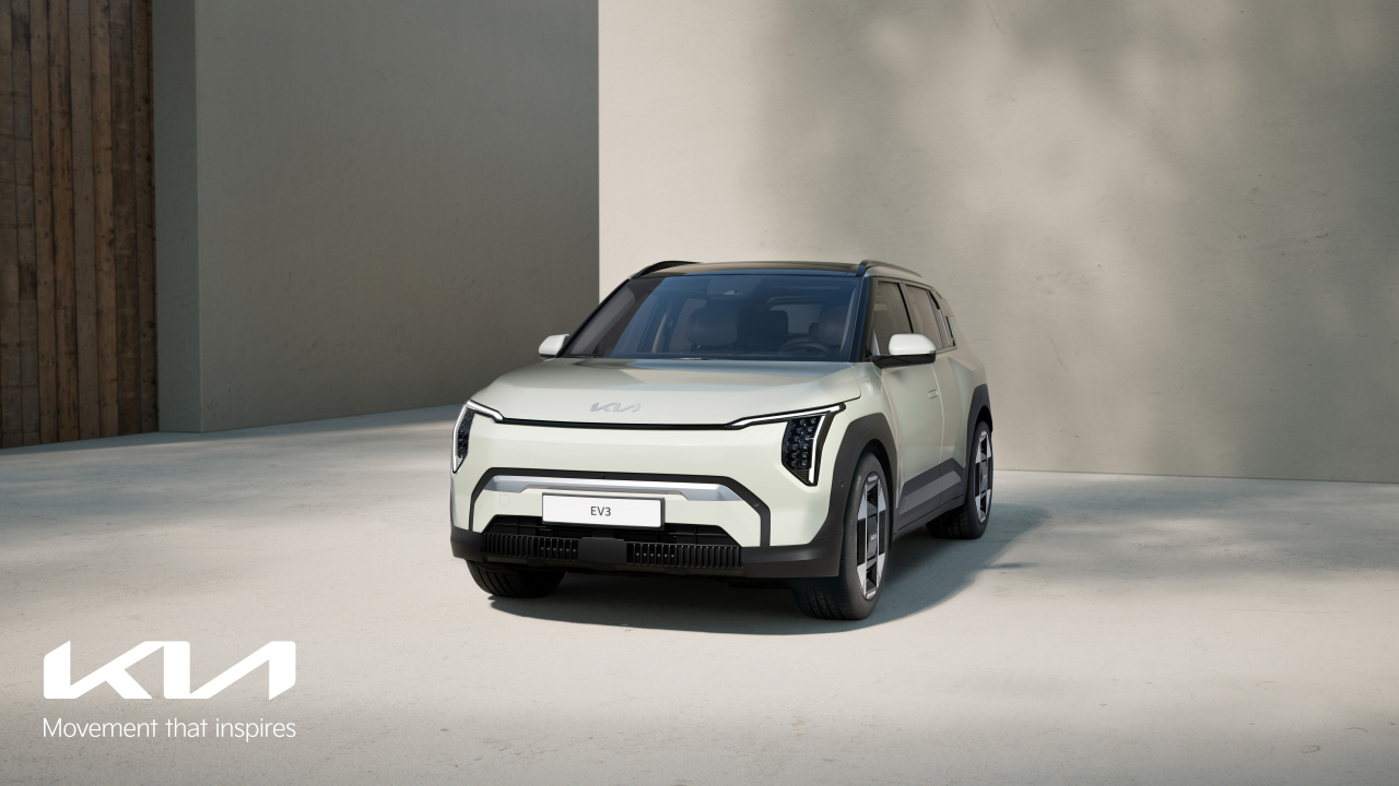 기아 콤팩트 전기 SUV EV3 외관. [기아 제공]