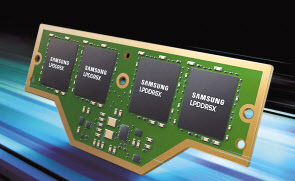 삼성전자가 지난해 9월 업계 최초로 개발한 LPDDR5X 기반 LPCAMM2