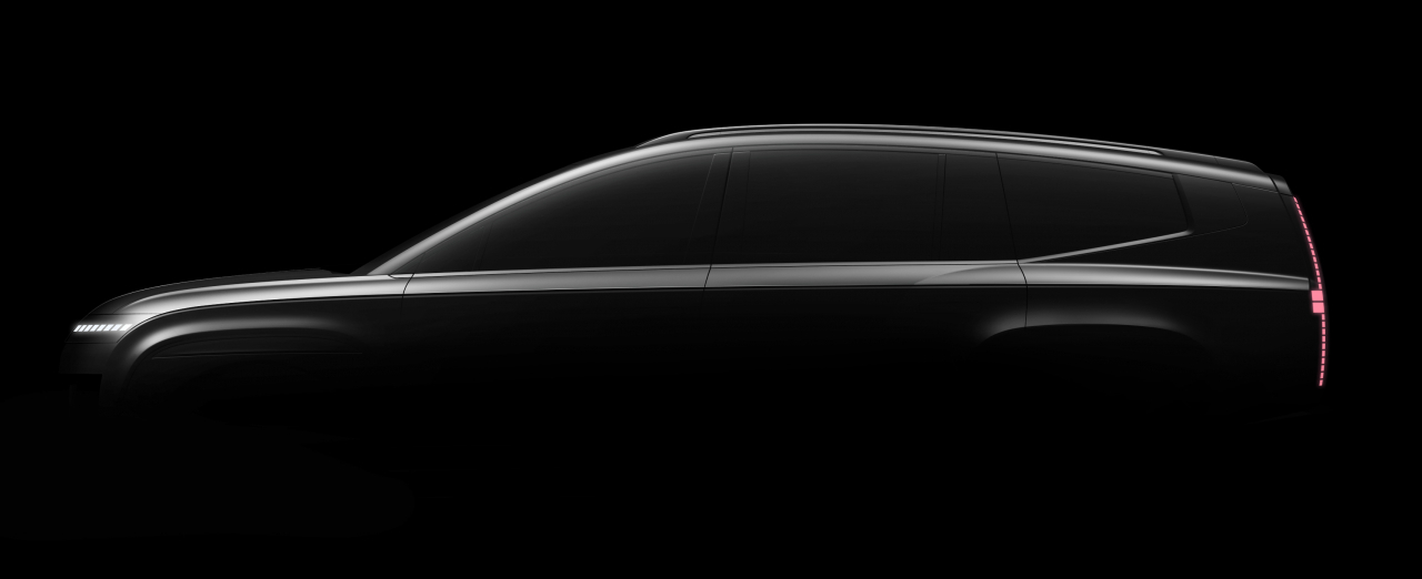 현대차 플래그십 전기 SUV 아이오닉 9 티저 이미지. [현대차 제공]