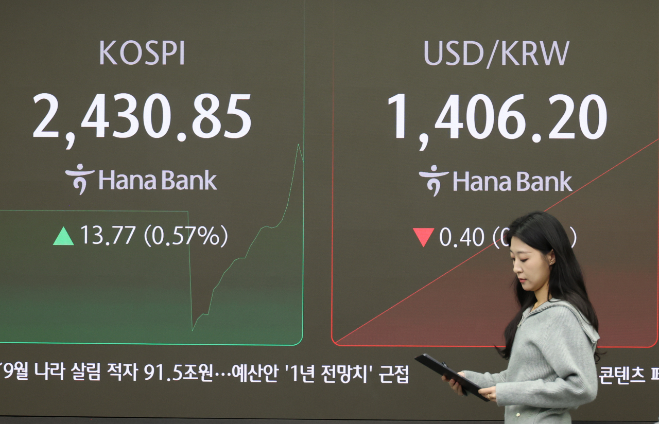 [속보] ‘5만전자’ 방어 성공 중…코스피, 닷새 만에 반등해 2430대 회복 [투자360]