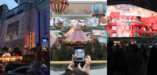 Seoul’s department stores dazzle in festive holiday competition