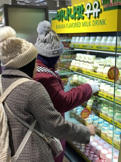 Inside K-food-themed CU convenience store in Myeong-dong