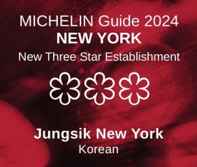 Korean restaurant in New York awarded three Michelin stars