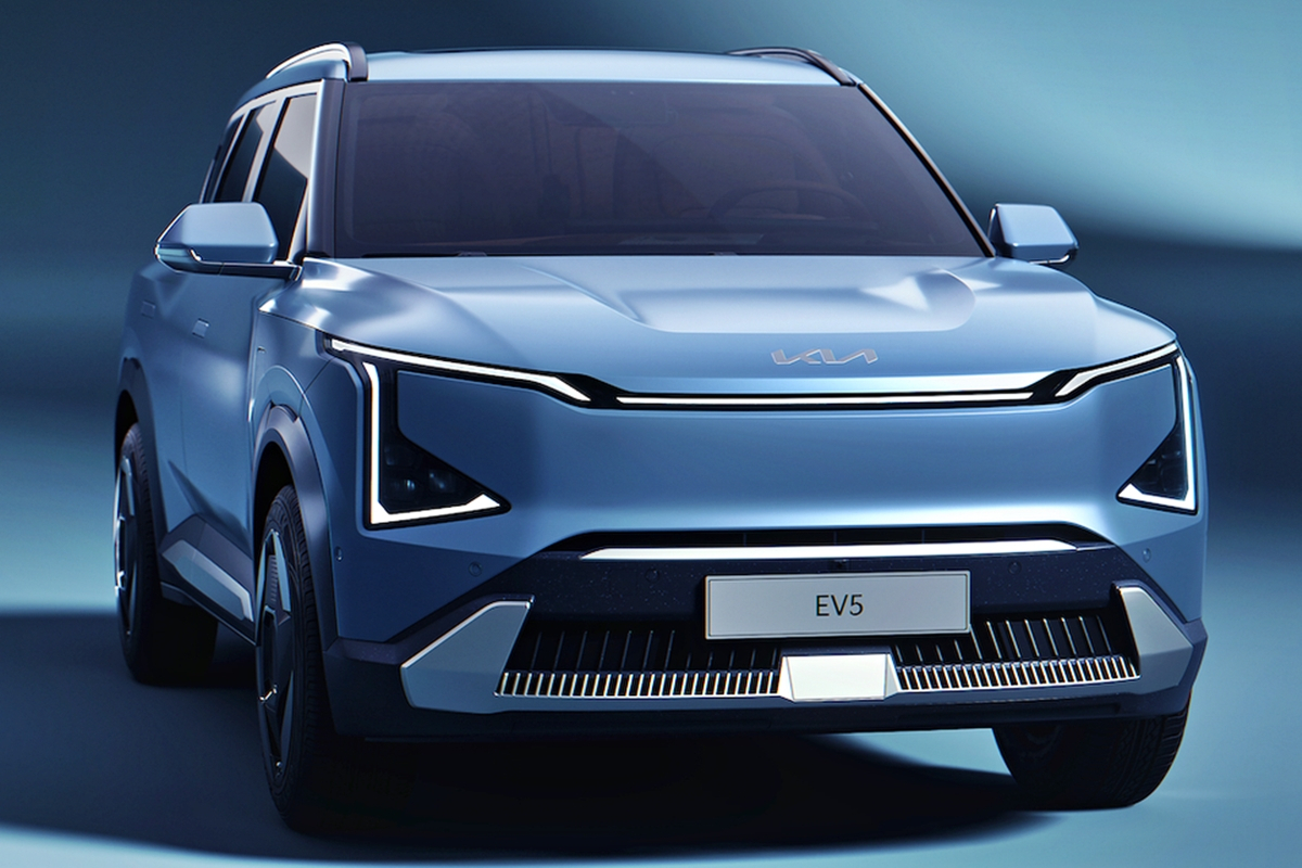 Kia’s first China-made full-electric model EV5 (Kia)