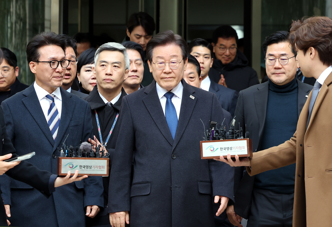 위증교사 사건 무죄 선고 받은 이재명 대표