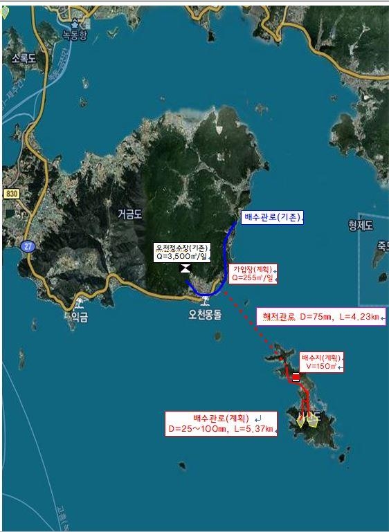 고흥군 도양읍 시산도 위치.