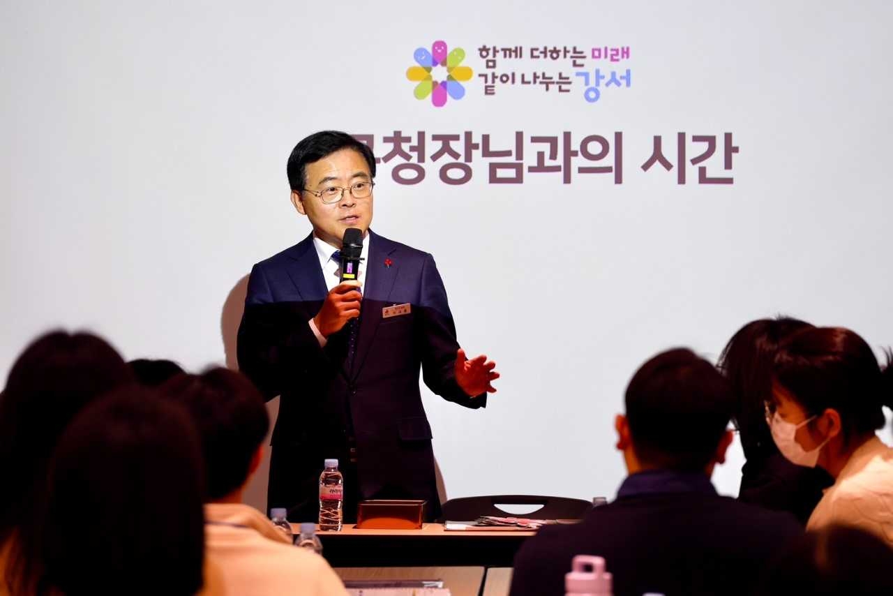 진교훈 강서구청장. [강서구청 제공]