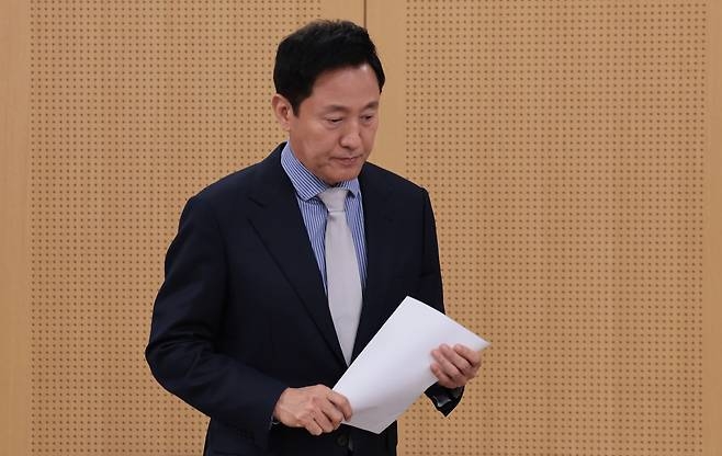 오세훈 서울시장. [연합]