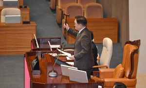 ‘찬성 204·반대 85·기권 3·무효 8’[이상섭의 포토가게]