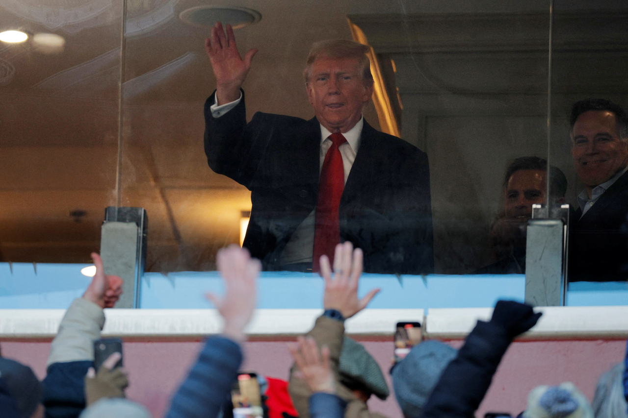 U.S. President-elect Trump attends annual Army-Navy football game in Landover, Maryland