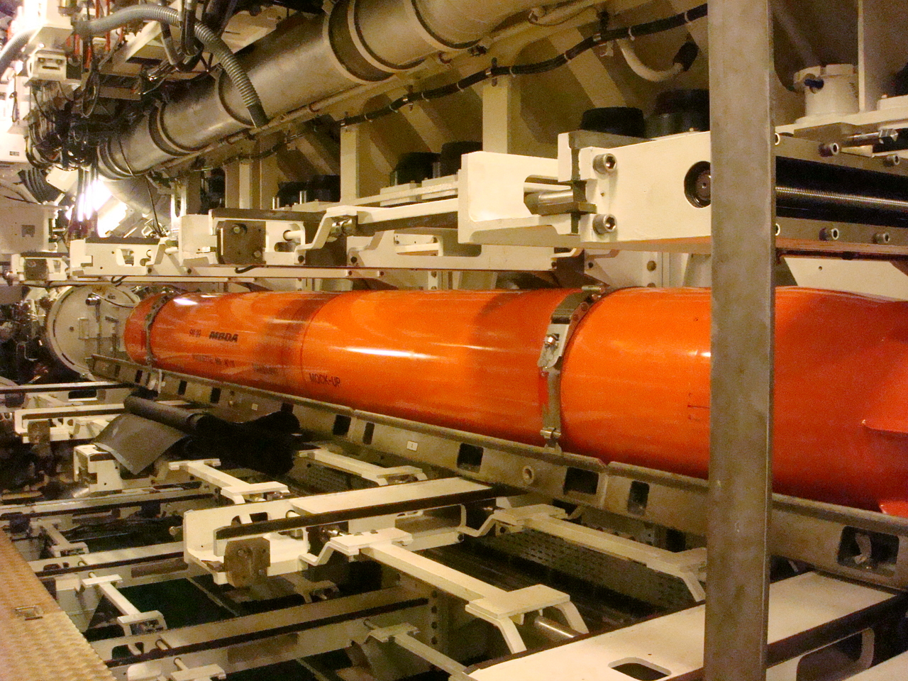 Exocet SM 39 in a Scorpene submarine