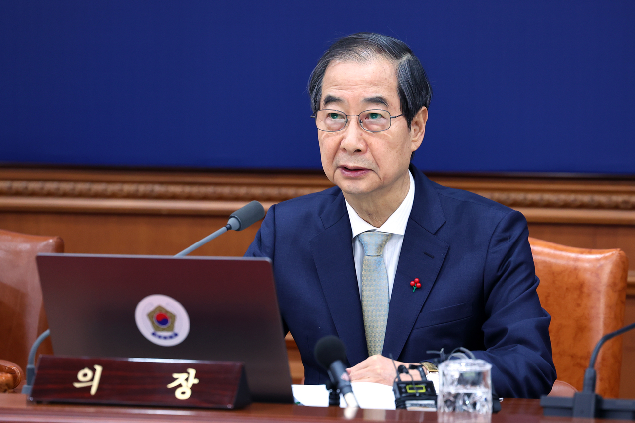 Han Duck-soo (Yonhap)