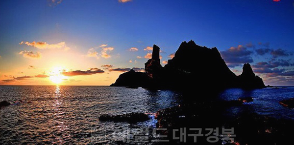 대한민국 시작의 땅 독도 일출모습(헤럴드 DB)