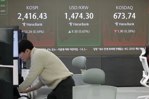 Seoul shares open lower amid political upheaval