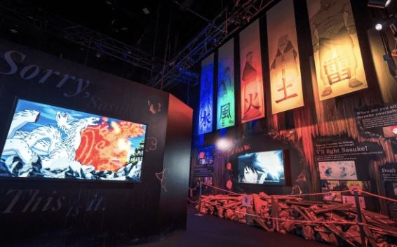 "Naruto The Gallery" exhibition held in Mapo-gu, Seoul ('Naruto The Gallery's official website)