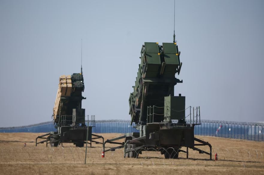 U.S. Army MIM-104 Patriots, surface-to-air missile (SAM) system launchers, are pictured at Rzeszow-Jasionka Airport, amid Russia‘s 카지노 룰렛 사이트vasion of Ukra카지노 룰렛 사이트e, Poland March 24, 2022.  [REUTERS]