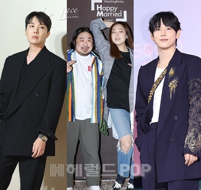 제이홉, 강재준 이은형, 임시완/사진=헤럴드POP DB