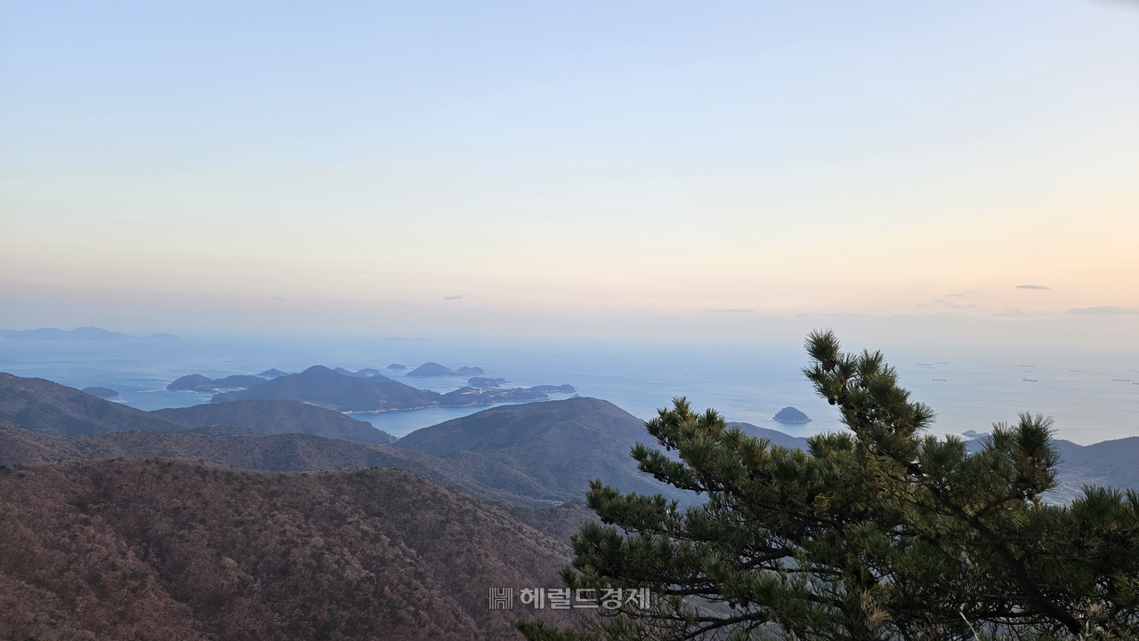 한려해상국립공원으로 전망이 뛰어난 바카라 토토군 금산