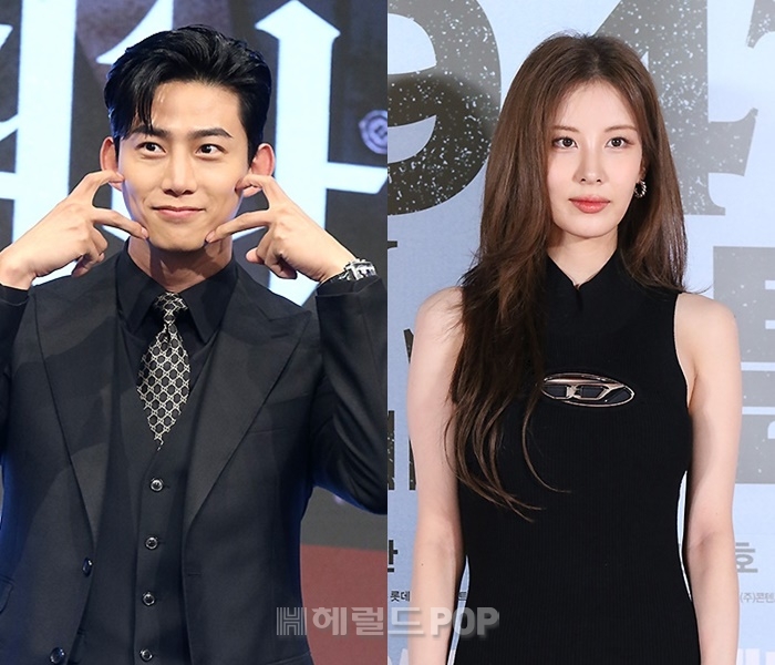 옥택연, 서현/사진=민선유 기자