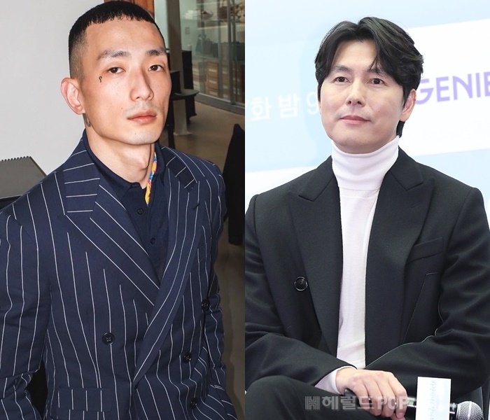 박성진, 정우성/사진=박성진 채널, 민선유 기자