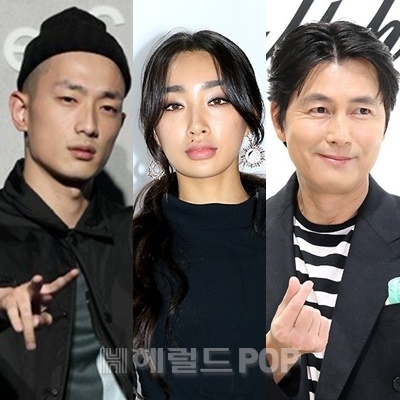지미 페이지(박성진), 문가비, 정우성/사진=헤럴드POP DB