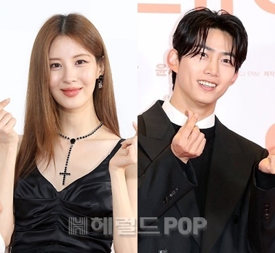 서현, 옥택연/사진=헤럴드POP DB