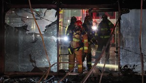 What stopped a Korean mall fire from turning into a deadly catastrophe