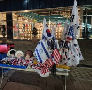 아니 이스라엘 국기가 한남동 집회서 왜나와? [세상&]